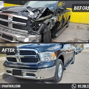 Auto collision repairs like new!
