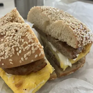 Breakfast sandwich