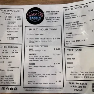 Space city bagels