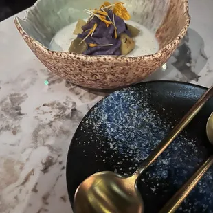 Ube Foam Panna Cotta