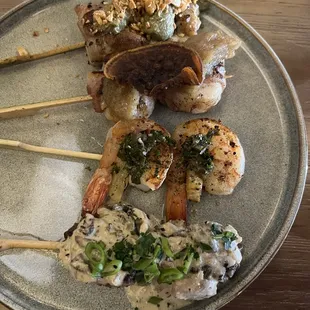 Land Sea Skewers