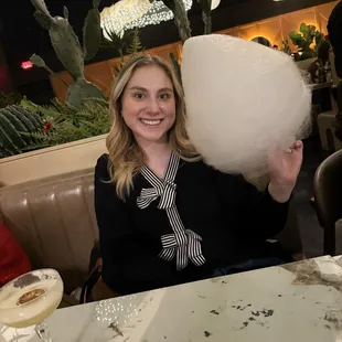 Ufo Shaped Cotton Candy