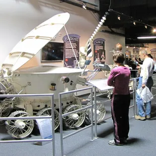 El Pomar "Launch to the Moon" exhibit.