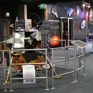 Visit our El Pomar Space Gallery "Launch to the Moon" exhibit, featuring interesting facts, artifacts and displays.
