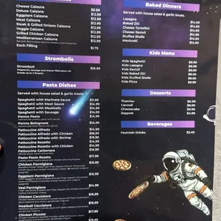 Menu 2/2