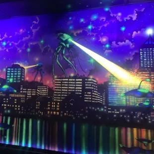 interior, oysters and mussels