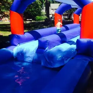slip n slide pool