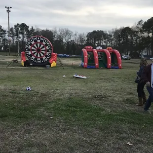 Soccer darts and the 3 Play