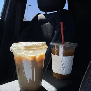 iced vanilla latte