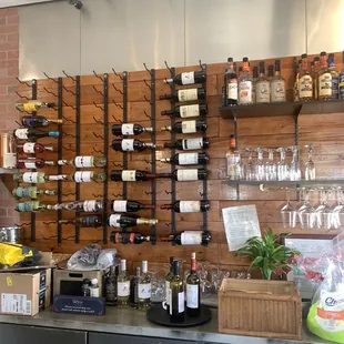 Wine wall