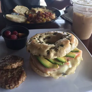 Crazy Bagel Sandwich