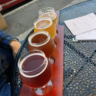 Beer flight