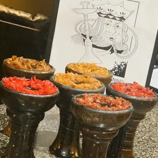 More hookah flavors than I can smoke in a year!