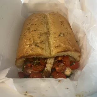 Chicken Caprese Sandwich