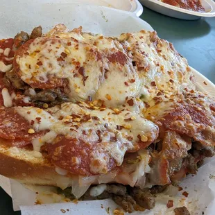 Their pizza bread is epic!!!