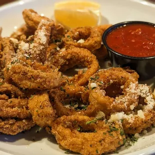Calamari Appetizer.