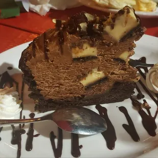 Chocolate cheesecake