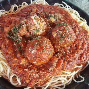 Spaghetti and Meatballs