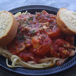 Shrimp Marinara