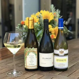 Tuesday Special: 1/2 Price of these bottles of Chardonnay in the Dining Room ONLY.  Not valid for Private Events or To Go orders.