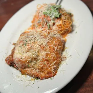 Eggplant Parmigana 10/10. Excellent!
