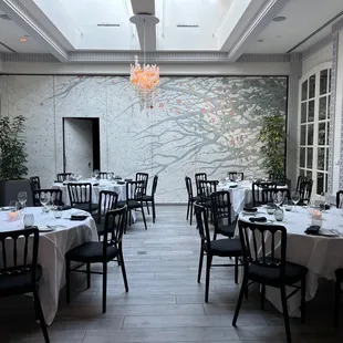 Private dining space