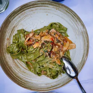 Stinging Nettle Fettuccine