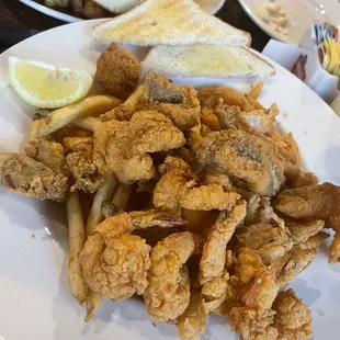 Seafood platter