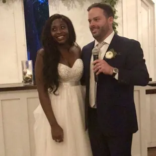 The happy couple!