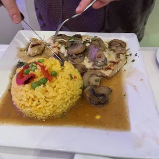 Chicken and Yellow Rice