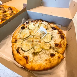 Small Pickle Pizza