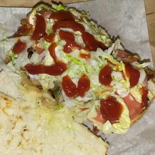 6 inch vegan cheesesteak!