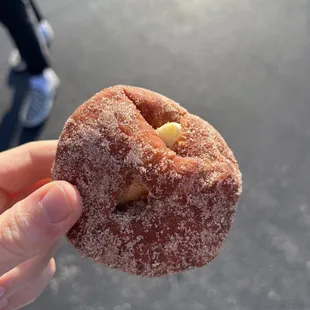 Cinnamon Sugar w Cream Cheese Filling