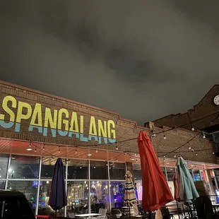 the front of spangalang