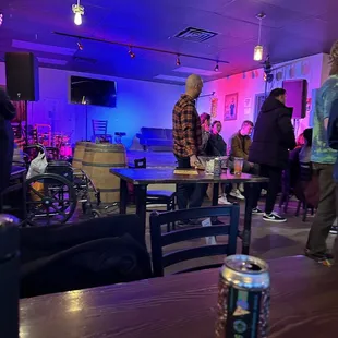 a beer can sitting on a table