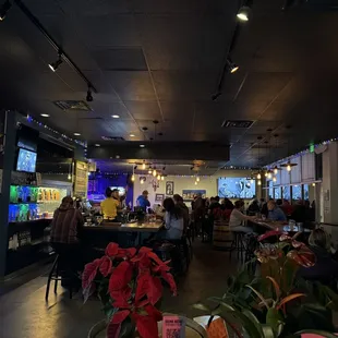 the interior of the restaurant