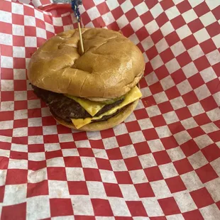 1/3 Lb. Double Cheese Steakburger