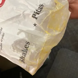 This drizzled on my car seat.  I had to get it cleaned.