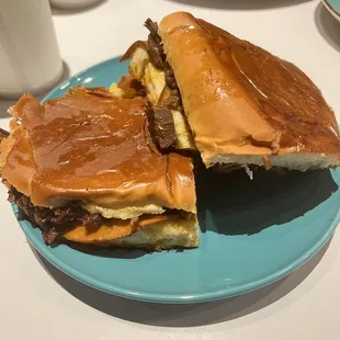 Jack fruit Cuban sandwich