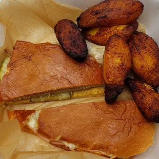 Cuban Sandwich &amp; maduros