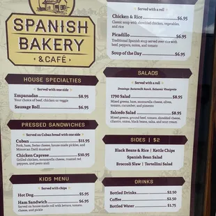 menu, sushi and sashimi