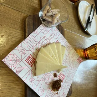 Manchego with quince paste ($13)
