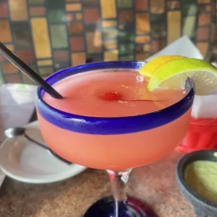 Watermelon margarita. Yum!