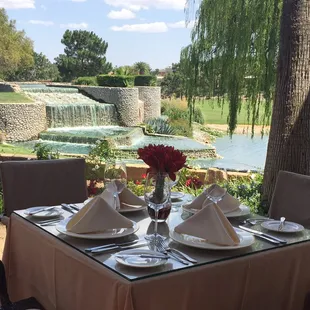 Grab some lunch overlooking the Sunrise Course at Spanish Trail Country Club.