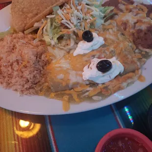 Taco and Enchilada Combo