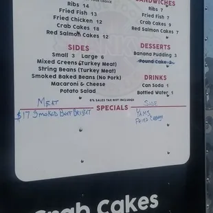 Menu.