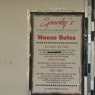 House Rules