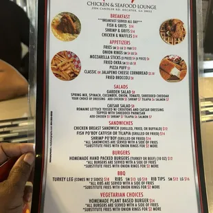 Menu Front