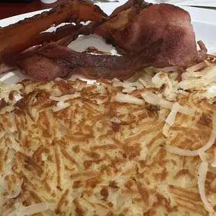 Shredded Hash Browns Bacon