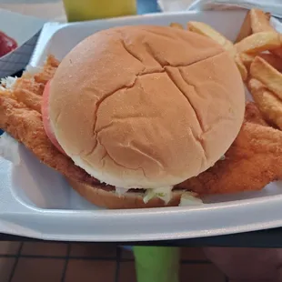 Catfish Sandwich!